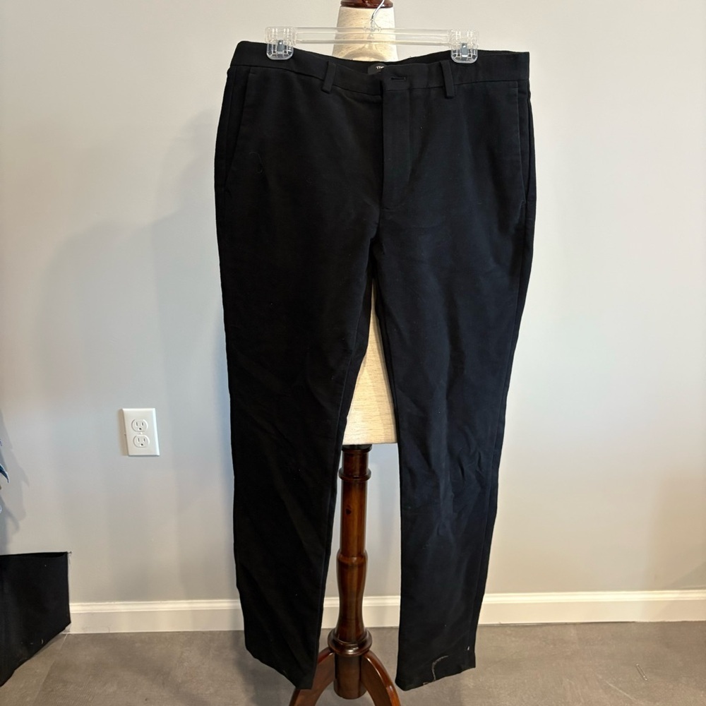 Theory Men's Black‎ Dress Pants Size 34 Waist - Picture 5 of 8